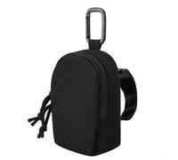 Risveglio Funda de altavoz portátil para Soundcore Select 4 Go, bolsa de transporte de malla de nailon con correa y hebilla de metal, cubierta de almacenamiento segura de viaje, color negro