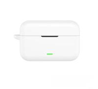 Risveglio Funda de silicona para Realme Buds T500 para Pro, funda protectora antiarañazos con carcasa para auriculares, color blanco (blanco)
