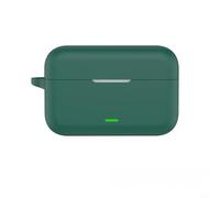 Risveglio Funda de silicona para Realme Buds T500 para Pro, funda protectora antiarañazos con carcasa para auriculares, color blanco (verde)