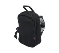 Risveglio Funda para altavoz portátil Soundcore Select 4 Go, malla transpirable y bolsa de transporte de nailon con correa de fijación, hebilla de metal y para diseño doble, color negro