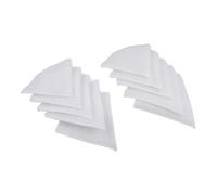 Risveglio G4 Zehnder MAICO - Juego de filtros de válvula de escape cónicos de 180 mm DN125, forro polar sintético, paquete de 20, color blanco