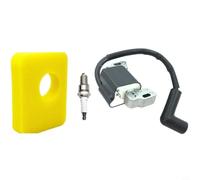 Risveglio High for Performance Coil Set 84005272, compatible con los modelos 798534 799582 593872 593381 596532, incluye para reparación de motor de cortacésped de esponja de chispa y filtro, color