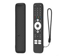Risveglio Homatics Box R Plus - Carcasa de silicona ligera a prueba de golpes con mando a distancia por voz, funda protectora antideslizante con cordón, color blanco (negro)