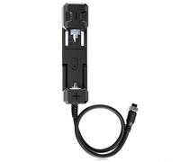 Risveglio HRM-10 Medidor de resistencia interna, 0-100V DC 0-200Ω Probador de batería con pantalla TFT a color, sonda Kelvin de 4 cables, exportación de datos a través de tipo C para clasificación de