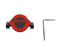 Risveglio Impermeable para AirTag para bicicleta para soporte de montaje de asiento ABS antirrobo Localizador titular ciclismo para rojo (rojo)