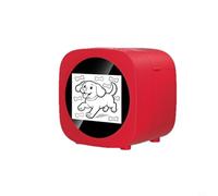 Risveglio Impresora portátil de dibujo con control de voz IA, impresora térmica de bolsillo con pantalla HD de 2.4 pulgadas, divertida para la creación de arte para rojo (rojo)