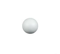 Risveglio Juego de 10 bolas redondas de espuma de 2 cm, 3 cm, 4 cm, poliestireno blanco, decoración de fiesta de boda, manualidades y educación para arte (2 cm)