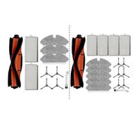 Risveglio Juego de accesorios para ROPO Slim Kewbily DL30 para robot Pro para aspiradora, incluye cepillo principal, cepillo lateral, filtro y paños de microfibra