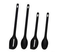 Risveglio Juego de cucharas mezcladoras de cocina 4 piezas Diseño de mango