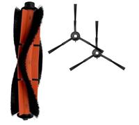 Risveglio Juego de rodillo de repuesto y cepillo lateral M1, M1, para ROPO Slim, Kewbily DL30 para Pro Robotic para aspiradora, accesorios de nailon