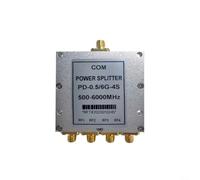 Risveglio -K Divisor de potencia de 4 puertos 0.5-6GHz, baja pérdida de inserción combinador de alto aislamiento Distribución de señal GPS (0.5-6G)