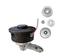 Risveglio Kit de cabezal de repuesto para cortador de cepillo FS55 FS55R FS55R FS55RC, montaje de cabezal de metal con herramientas de enchufe, 6 piezas