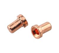 Risveglio Kit de electrodo de plasma de cobre rojo y boquilla para PT-31 para linterna, clasificación 40 A, paquete de 10 piezas de corte de 10 mm