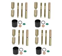 Risveglio Kit de fijación y sellado de inyector 40 piezas para Trafic II Master II II 2.2 2.5 dCi Direct para juego de metal de repuesto