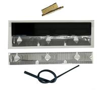 Risveglio Kit de reparación de panel de instrumentos para BMW Serie 7 E38, Serie 5 E39, X5 E53, incluye pantalla LCD y cable (plata)