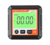 Risveglio Medidor de ángulo de nivel digital transportador electrónico con | Adsorción, resolución de 0,05°, precisión de 0,1°, modo absoluto/relativo para carpintería para reparación de automóviles