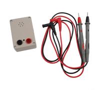 Risveglio Metro blanco de la prueba de la continuidad del ABS 9V con el zumbador y el LED, alambre, cable, circuito del PWB, inspección del interruptor (C)
