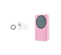 Risveglio Monitor selfie 4K con pantalla IPS de 3.97 pulgadas y luz ajustable de 3 niveles, parte trasera magnética para iPhone y vlogging en negro (rosa)