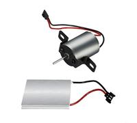 Risveglio Motor de ventilador de chimenea para kit de repuesto de piezas de soplador de estufa de metal con película de generación de energía calefacción para el hogar
