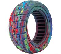 Risveglio Off Road 9065-65 - Patinete eléctrico Thunder de neumático sólido de 11 pulgadas, diseño ranurado antideslizante, no requiere inflado (color arte callejero)