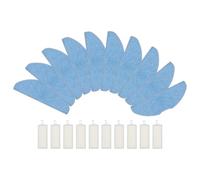 Risveglio Paños lavables para fregona EZVIZ RE4 RE4 Plus RE4C Plus RE5 RE5 Plus, paquete de 10 almohadillas de repuesto de microfibra para iClebo para G5 MAX para Miwhole M8 Lite