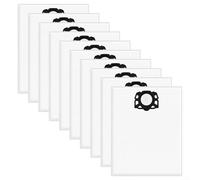 Risveglio Paquete de 10 bolsas para aspiradora no tejidas compatibles con bolsas colectoras de polvo Kärcher WD4 WD5 WD6 MV4 MV5 MV6 WD5P WD6P KFI 487 (10 unidades)