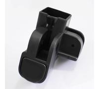 Risveglio Paquete de 4 botones para patas de cenador de 34 x 34 mm, toldo cuadrado para tienda de campaña, bloqueo de pie de plástico para piezas de repuesto, color negro