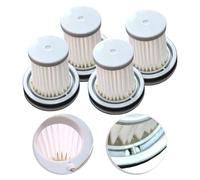 Risveglio Paquete de 4 filtros de repuesto Fanttik Slim V8 Apex, V9 Mix, V10 Mix, V10 Apex y V10 Mate inalámbricos para aspiradora, filtros lavables de alta eficiencia