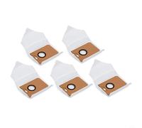 Risveglio Paquete de 5 bolsas de polvo de 3 L para robot MEDION para aspiradora X42 SW+ MD 12034, no tejidas para piezas de repuesto con alta capacidad (paquete de 5)