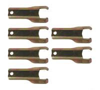 Risveglio Paquete de 6 cajas de cebo para estaciones de seguridad general, trampa de metal para llave de repuesto para jardín en casa (6 piezas)