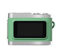 Risveglio Para mini cámara de vlog 1080P con luz LED y antivibración, grabadora de video portátil para estudiantes, elegante adorno de pecho, varios colores (morado)