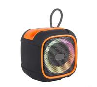 Risveglio Portátil para Mini Altavoz con Efectos de Luz RGB, BT 5.3 Inalámbrico para Boombox, Reproducción Multimodo a través de USB TF para fm, para Naranja Azul Verde(1)