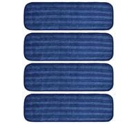 Risveglio Recambios de almohadillas lavables para mopa Swiffer PowerMop, cabezales de limpieza de microfibra reutilizables para fregonas de 13, 14, 15 pulgadas, paños absorbentes para pelo de mascotas