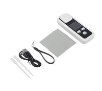 Risveglio Refractómetro digital 0 32% con IPX6 impermeable, medidor de azúcar portátil para frutas y bebidas de miel, compensación automática de temperatura (JBM-10)