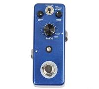 Risveglio Rowin LEF-3807 Pedal de efectos de guitarra, armonizador digital con desintonización ajustable -25 a +25 centavos, cambio de tono polifónico, bypass verdadero, carcasa de metal azul