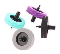 Risveglio Rueda de desplazamiento de ratón de repuesto para Logitech G102 G304 G305, pieza de repuesto de rodillo ABS para juegos, accesorio de reparación fácil de instalar, negro (gris)