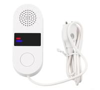 Risveglio Sensor de fugas de agua Zigbee con sirena de 130 dB y LED intermitente, detector de inundación inalámbrico para aplicación Tuya, no necesario, piscina baja de baño (wifi)