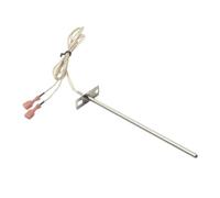 Risveglio Sonda de temperatura de repuesto REC TEC parrillas, punta de 180 mm, cable de 1200 mm, sensor de horno de parrilla de pellets de madera, plateado