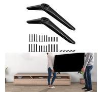 Risveglio Soporte base para TV T e 28 a 65 pulgadas, ABS para patas de repuesto compatible con modelos 32S305 43S455 50S421 55S425, color negro