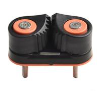 Risveglio Tacos de leva compuestos con rodamientos de bolas y cable de cuerda, abrazadera de cuerda de nailon para vela, kayak, barco, kit de capacidad de carga de 150 kg (tamaño grande)