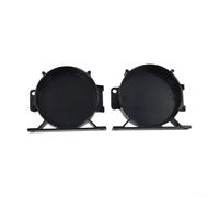 Risveglio Tapa de extremo de manguera de alcantarillado RV para mangueras de 4-5/8 pulgadas, cubierta de repuesto ABS negra para almacenamiento de tuberías de residuos de remolque de caravana (2