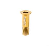 Risveglio Tornillos de polea de rueda de desviador trasero compatibles con SRAM, grado 5, alta resistencia para bicicletas de carretera y montaña (dorado)