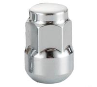 Risveglio Tuerca de rueda de repuesto directo de acero cromado para Honda para modelos Acura 1980-actuales, compatible con OEM 90381-S4L-003, acabado plateado