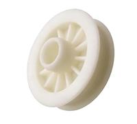 Risveglio W10677723 - Polea de motor de arandela W11026785, compatible con máquinas Kenmore y Crosley, componente de reparación de plástico blanco robusto