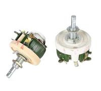 RISWEKFW 1 Uds BC1 Alambre de Alta Potencia Enrollado Cocina de Inducción cerámica Alta Temperatura disipación de Calor potenciómetro Perilla Deslizante Resistencia de Disco Ajustable(300W-150RJ)