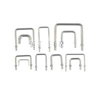 RISWEKFW 20 Piezas Resistencia de muestreo Constantan 5mR 6mR 8mR 10mR 15mR 20mR 25mR 1,5mm 8mm 2mm 2. P = 10mm 12, 15mm(1X10mm H7.5mm 15mR)