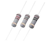 RISWEKFW 500 Uds 1W resistencias de película de Carbono 5% Resistencia de Potencia de Anillo 0,1~10M 2 4,7 10R 22 33 47 68 100 220 360 470 1K .2K 10K 22K 4K7 100KOhm(12 Ohm)