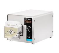 RISWEKFW Bomba peristáltica Digital 110 V/220 V caudal máximo 380 ml/min Bomba dosificadora de precisión líquida for Laboratorio BT100M(EU,with IV Tube)