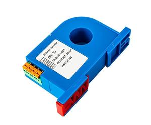 RISWEKFW Sensor de Corriente Agujero de 22 mm 20A 50A 100A 500A AC/DC Transmisor de Corriente 4-20MA 0-5V 0-10V RS485 Transductor de Corriente CA(AC 0-20A_24V DC_4-20MA Output)