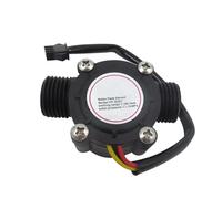 RISWEKFW Sensor de Flujo de Agua de 1/1,5/2 Pulgadas, medidor de Flujo, Calentador de Agua, medidor de Flujo de líquido de Nailon, Interruptor Contador for riego DN15/DN20/DN32(Burgundy)